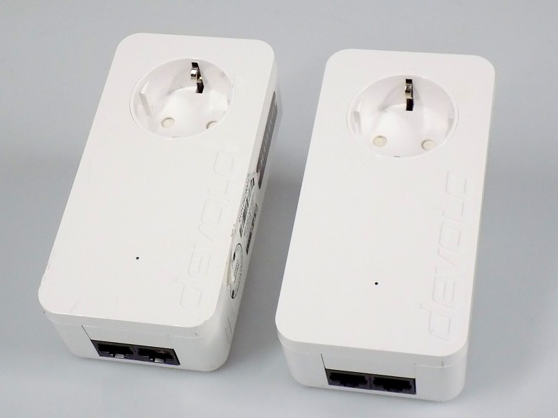 Devolo dLAN 550 duo+ Starter Kit 500 Mbps LAN Adapter, LAN over Power, White
