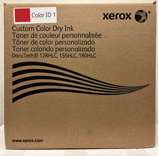XEROX 6R1192 Genuine Red Dry Ink Toner for DocuTech 128HLC, 155HLC, 180HLC