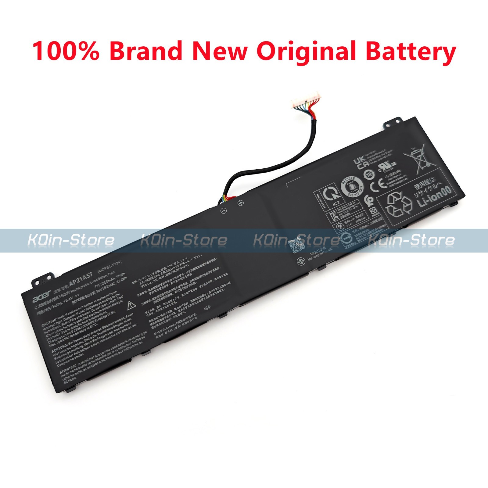 New Genuine AP21A8T OEM Battery for Acer Predator Helios 300 PH315-55 PH317-56