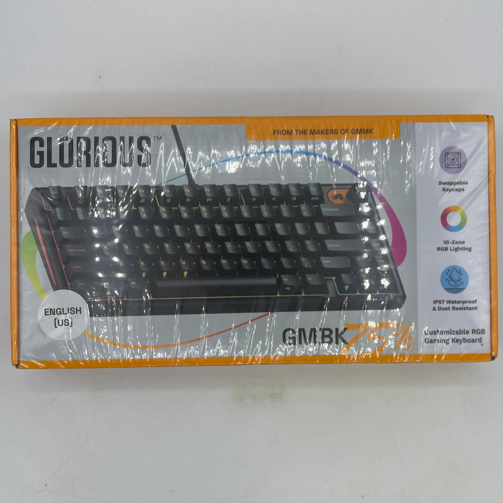 New Glorious GMBK 75% Wired RGB Gaming Keyboard
