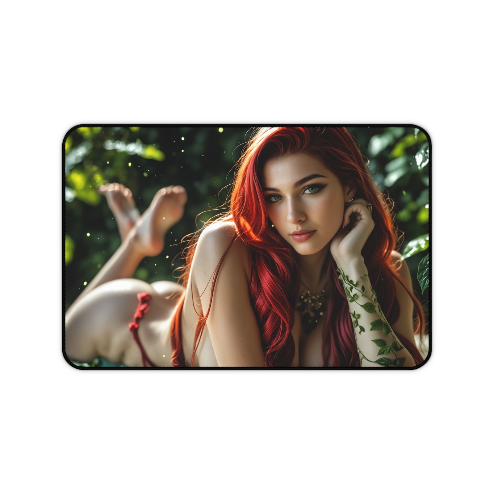 DC Comics Mouse Pad, Poison Ivy Desk Mat, Gamer Gift XXL