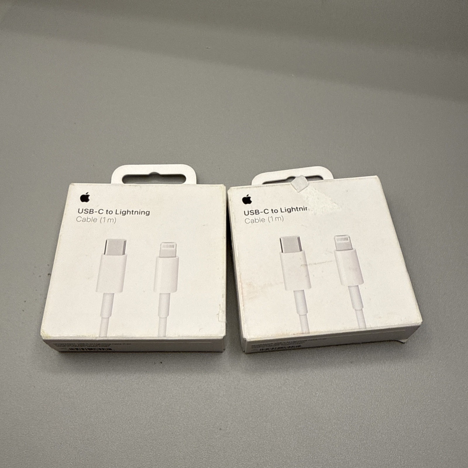*LOT OF 2* Apple - 3.3' (1M) USB-C to Lightning Cable MUQ93AM/A Model A2561- A4