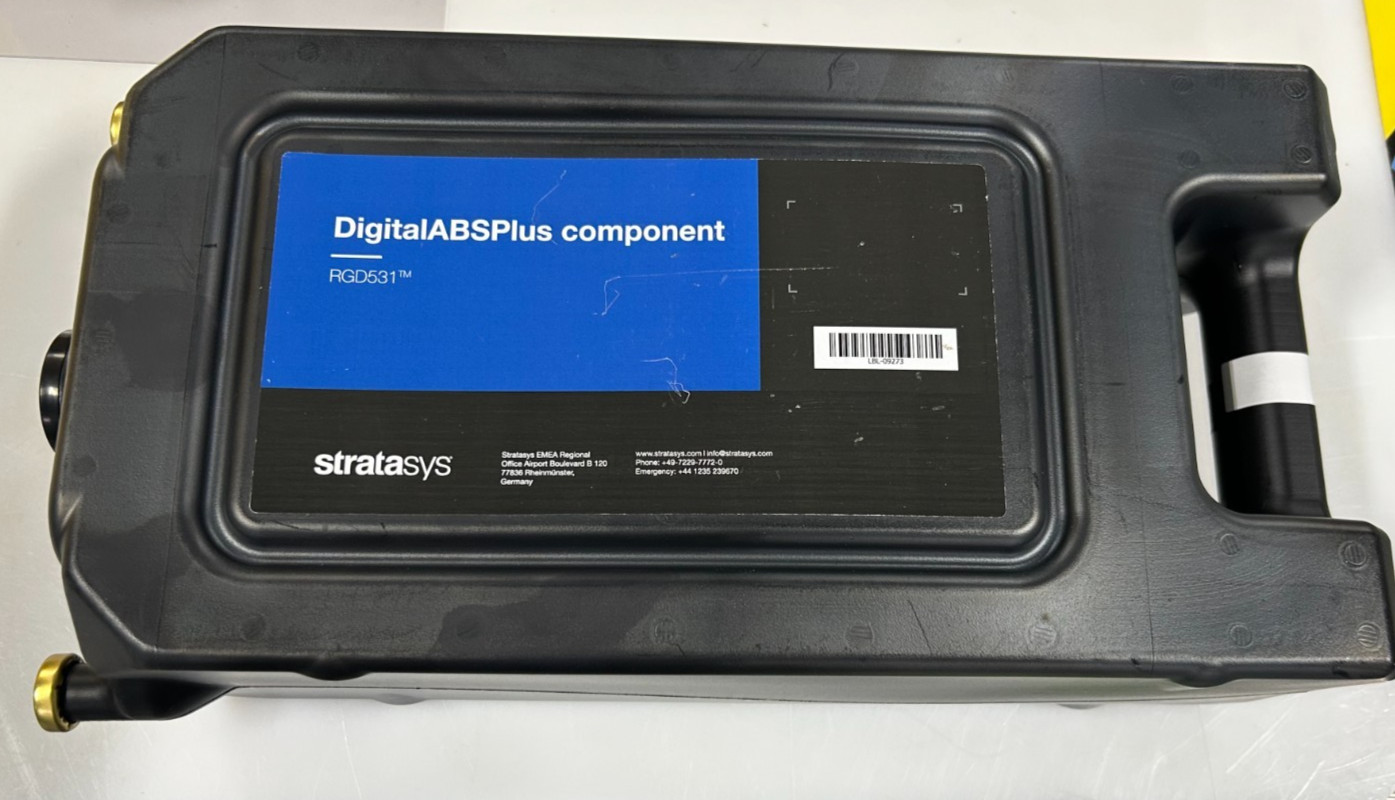 Stratasys Objet Resin Digital ABS Plus, J750, J850. Expired, full containers.