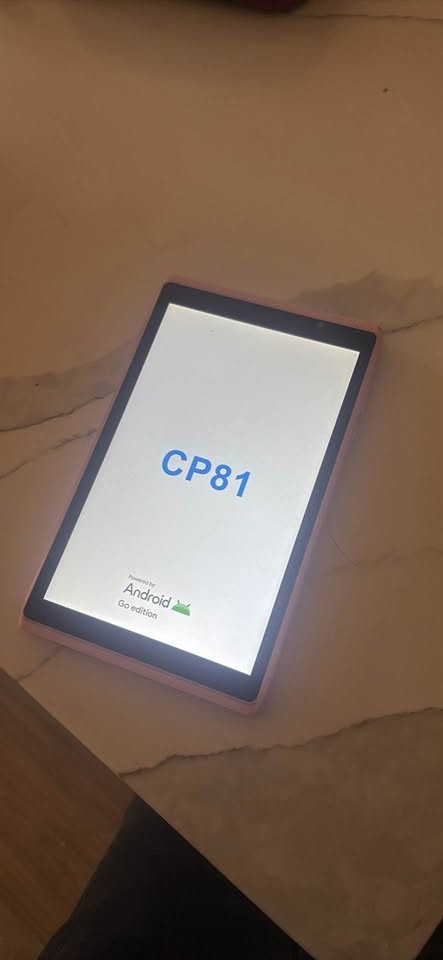 Used CP81 Android Tablet in decent condition Pink