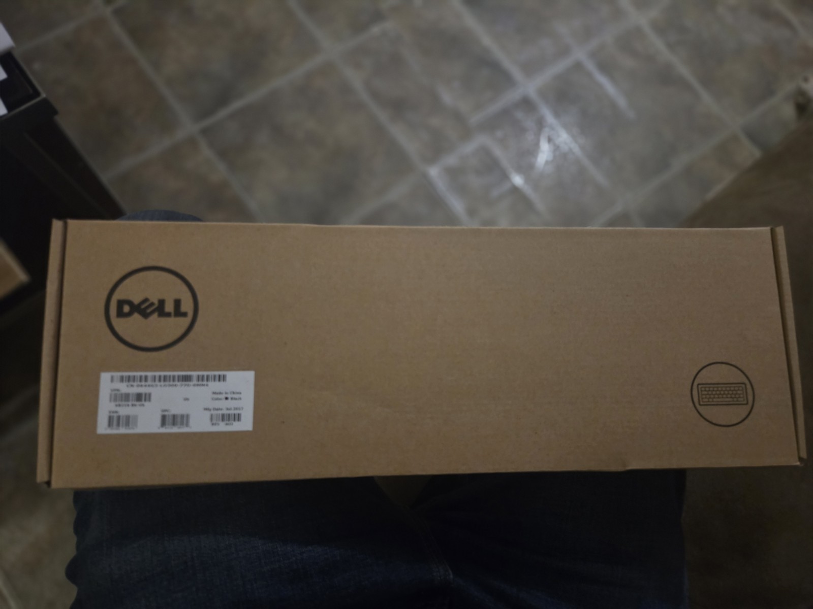 New Genuine Dell KB216-BK-US USB Wired Multimedia Keyboard Black OEM Sealed