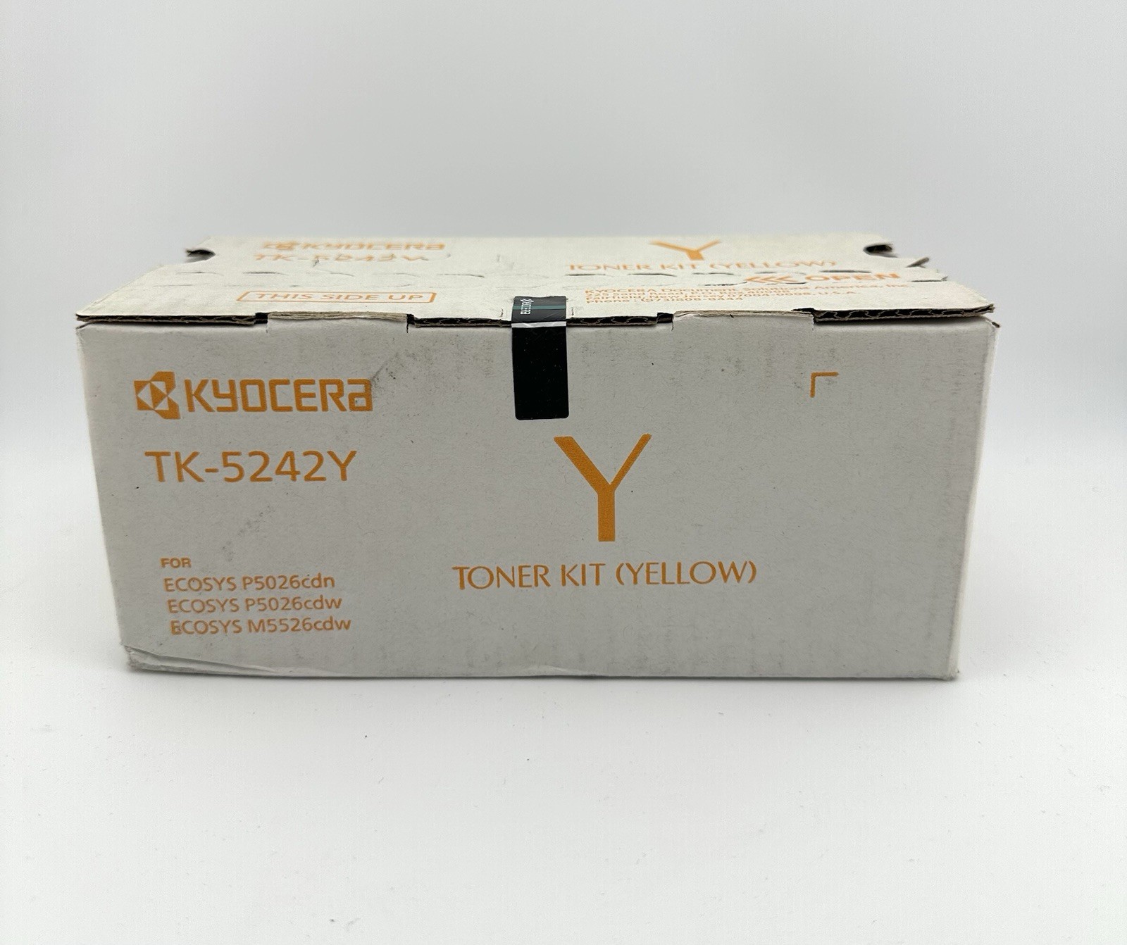 Kyocera TK-5242Y Yellow Toner Genuine OEM ECOSYS P5026cdn P5026cdw M5526cdw US