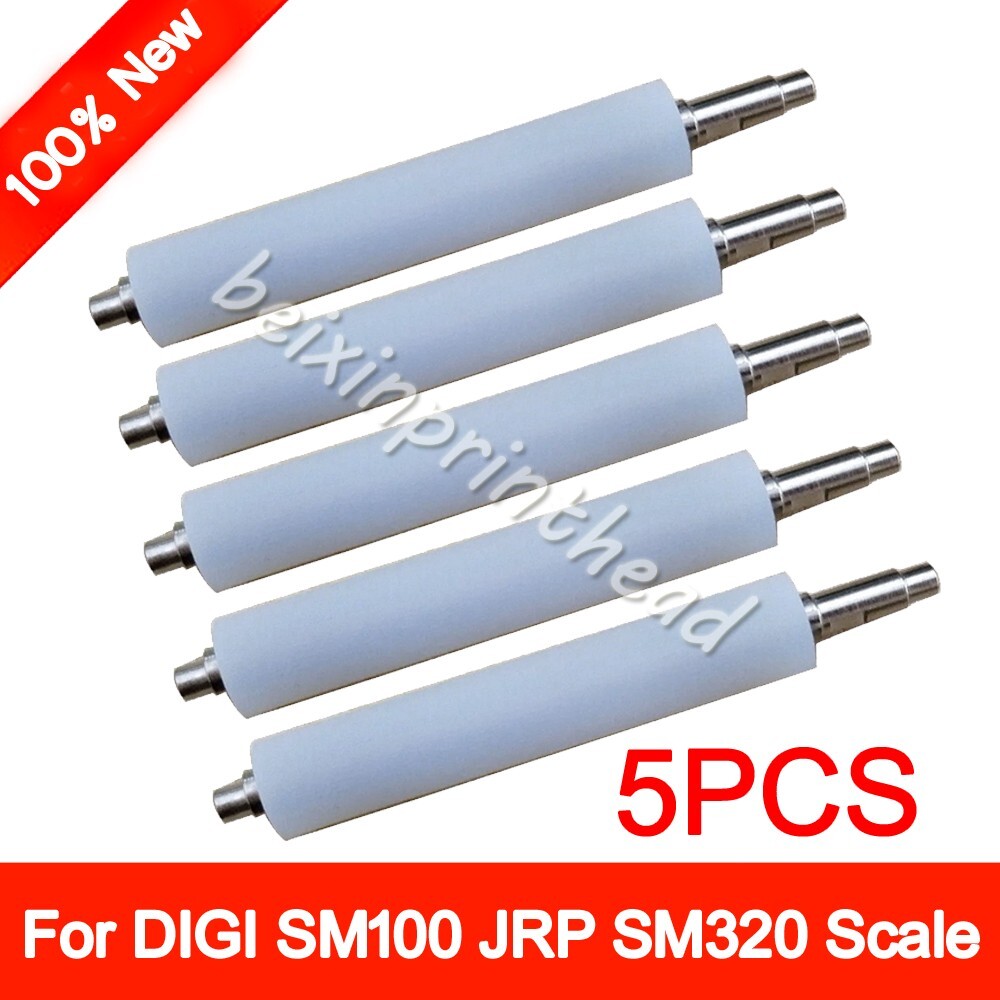 5PCS New Platen Rubber Roller For DIGI SM100 JRP Electronic Scale Roller