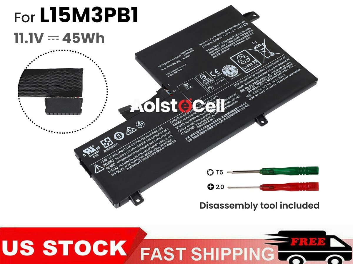 L15M3PB1 Battery for Lenovo Chromebook C330 N22 300e ChromeBook NEW
