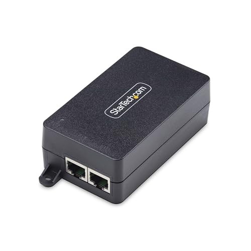 StarTech 1-Port 2.5GbE PoE+ Injector (af212cpoeinjector)