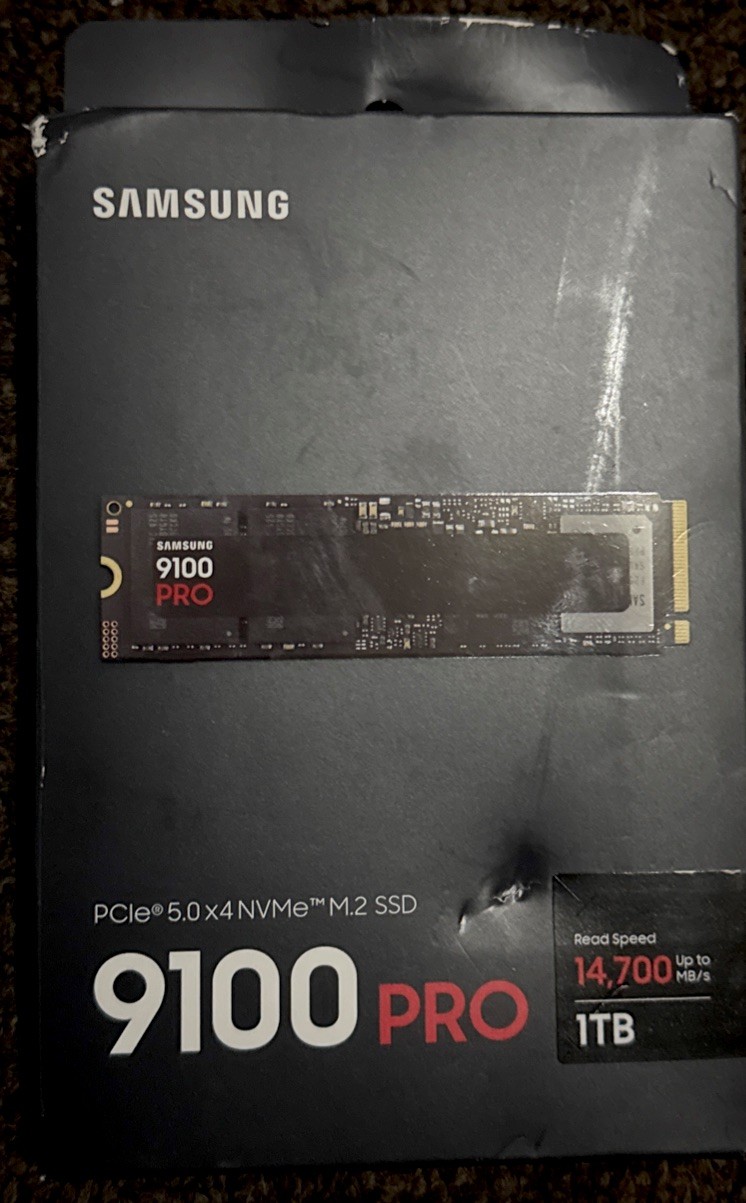 BRAND NEW Samsung 9100 PRO 1TB Internal SSD PCIe Gen 5x4 NVMe MZ-VAP1T0B/AM