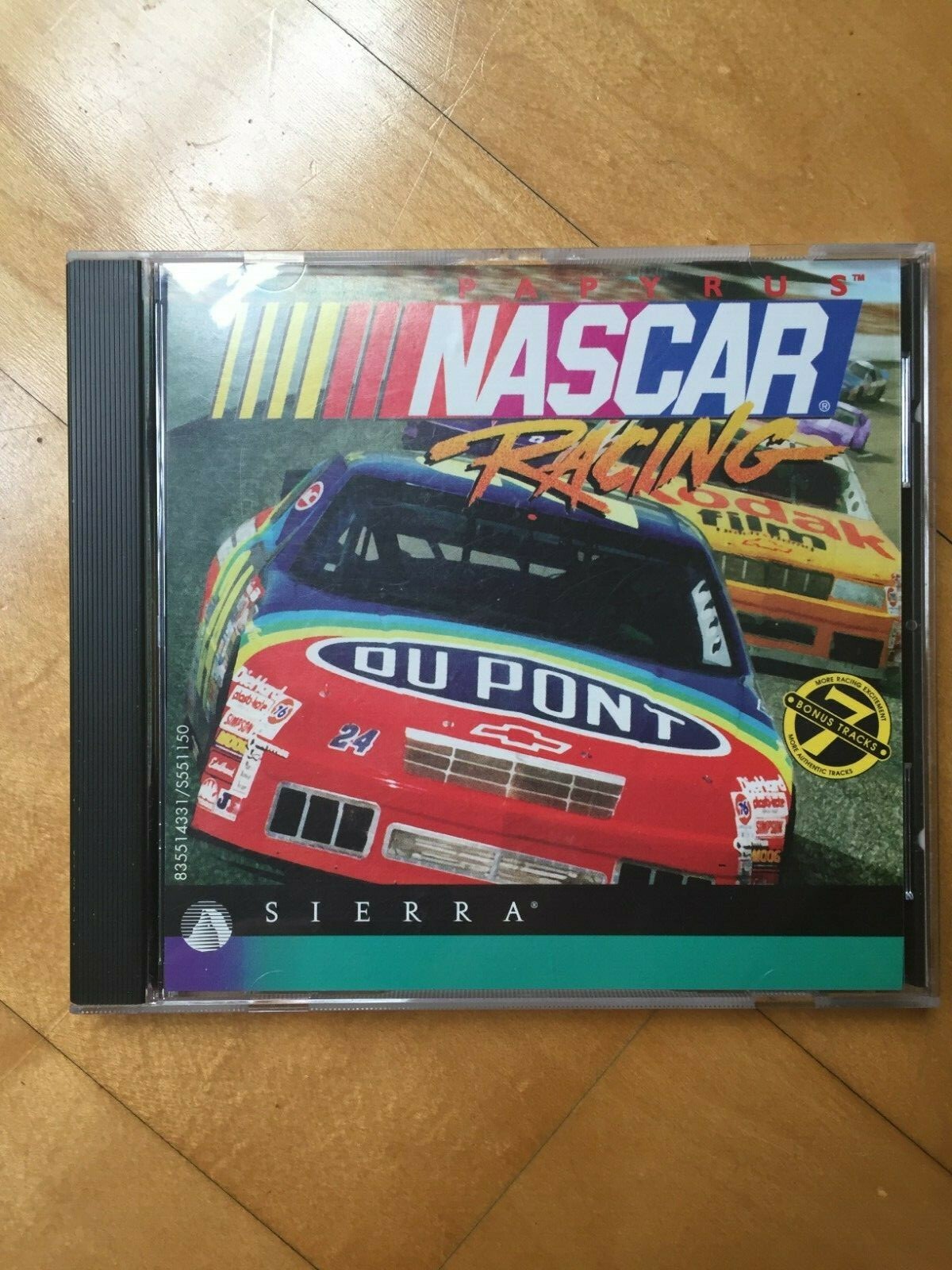 NASCAR racing, original 1997 Papyrus/Sierra PC CD