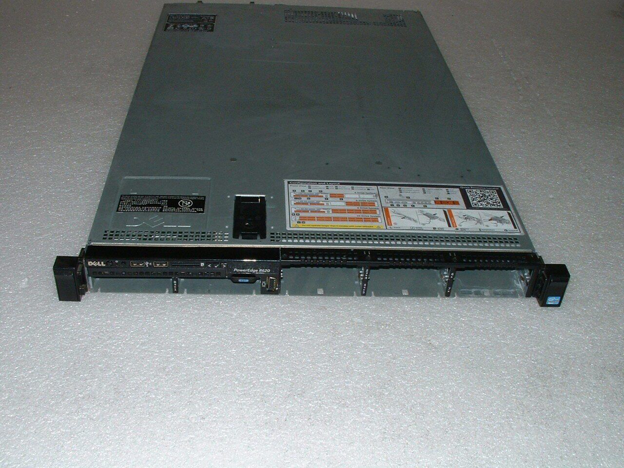 Dell Poweredge R620 8-Bay 2x E5-2690v2 3.0ghz 20-Cores  512gb   H710p  8x Trays