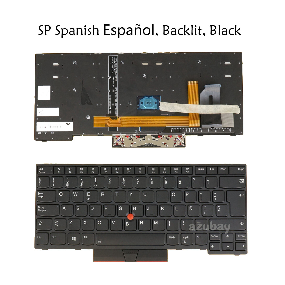 Laptop Keyboard for Thinkpad E480 E485 E490 E495 T480s L480 L490 P43s Backlit