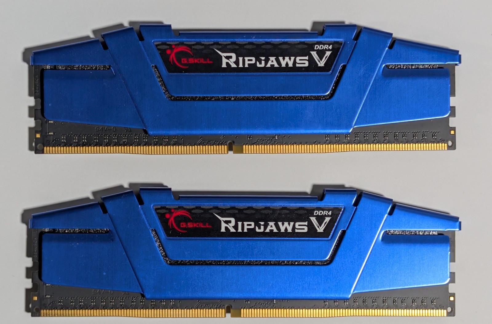 G.SKILL Ripjaws V Blue 16GB (2x8GB) DDR4-2400 CL15 RAM Matched Sequential Pairs