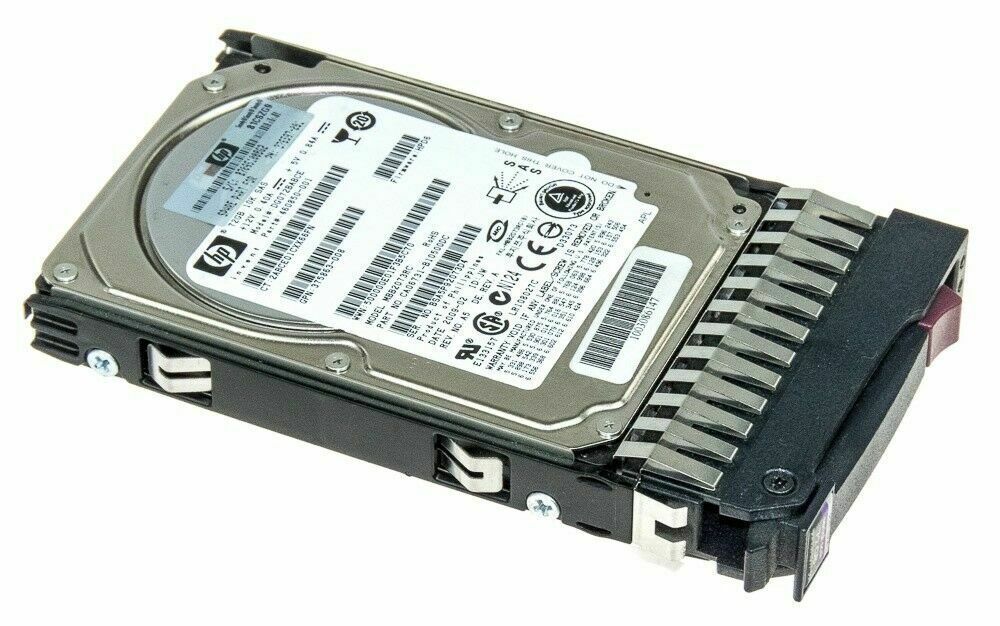 HARD DRIVE HP DG072BABCE 460850-001 72GB 10000RPM 16MB CACHE SAS 2.5'' inch