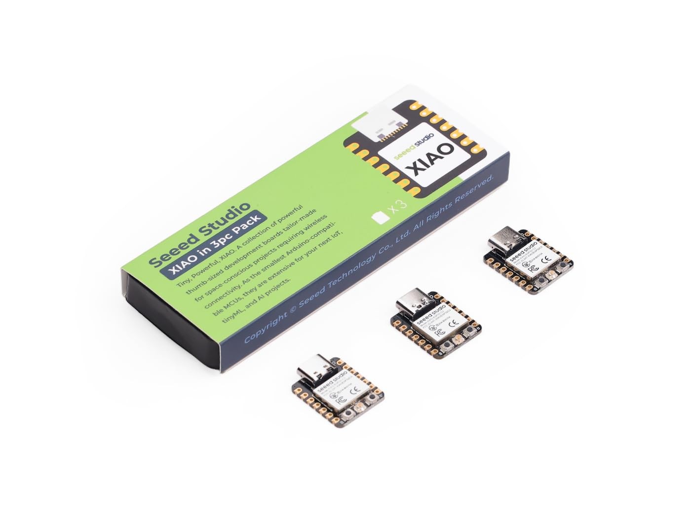 ESP32 XIAO 3 Pack WiFi BLE 5.0 Seeed Studio