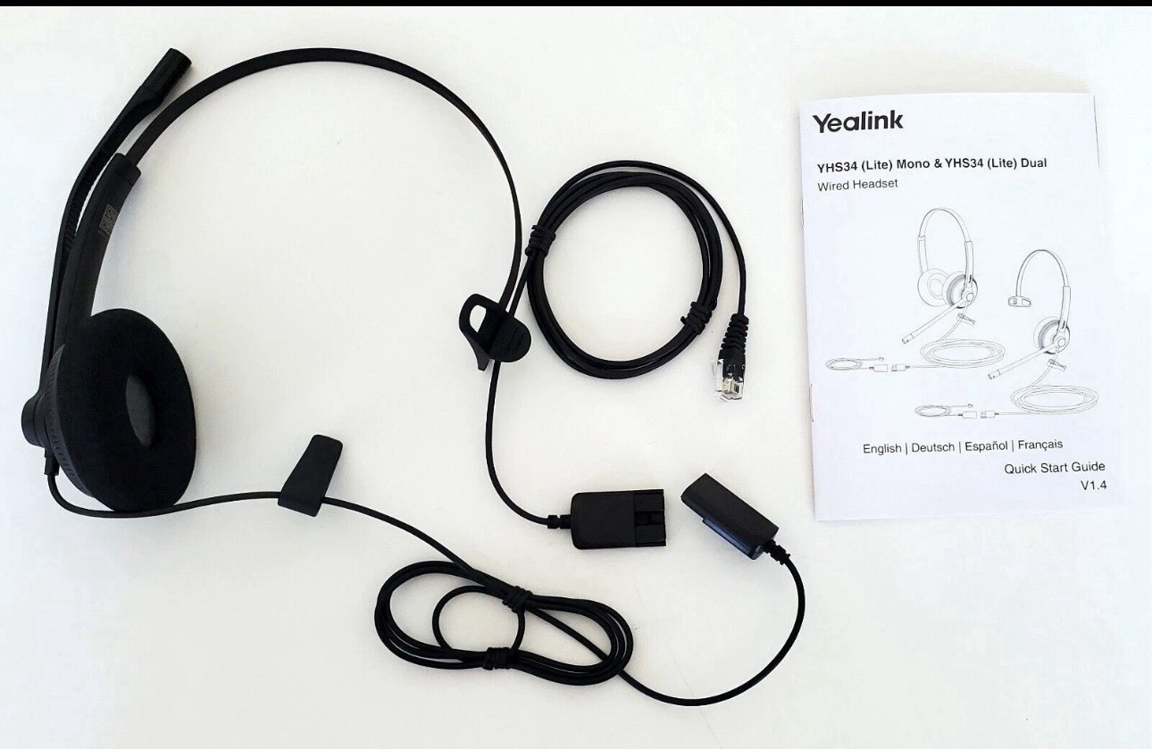 Yealink YHS34 Lite Mono