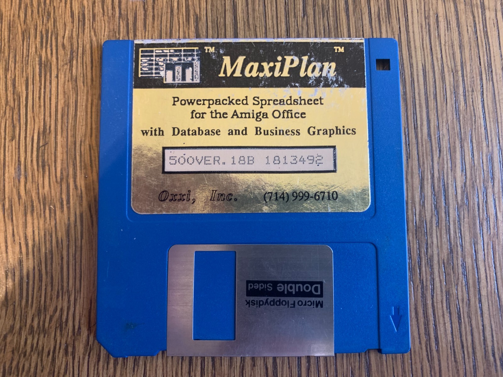 MAXIPLAN PROGRAM AMIGA COMPUTER 3.5" INCH FLOPPY(S) TESTED EXCELLENT COND
