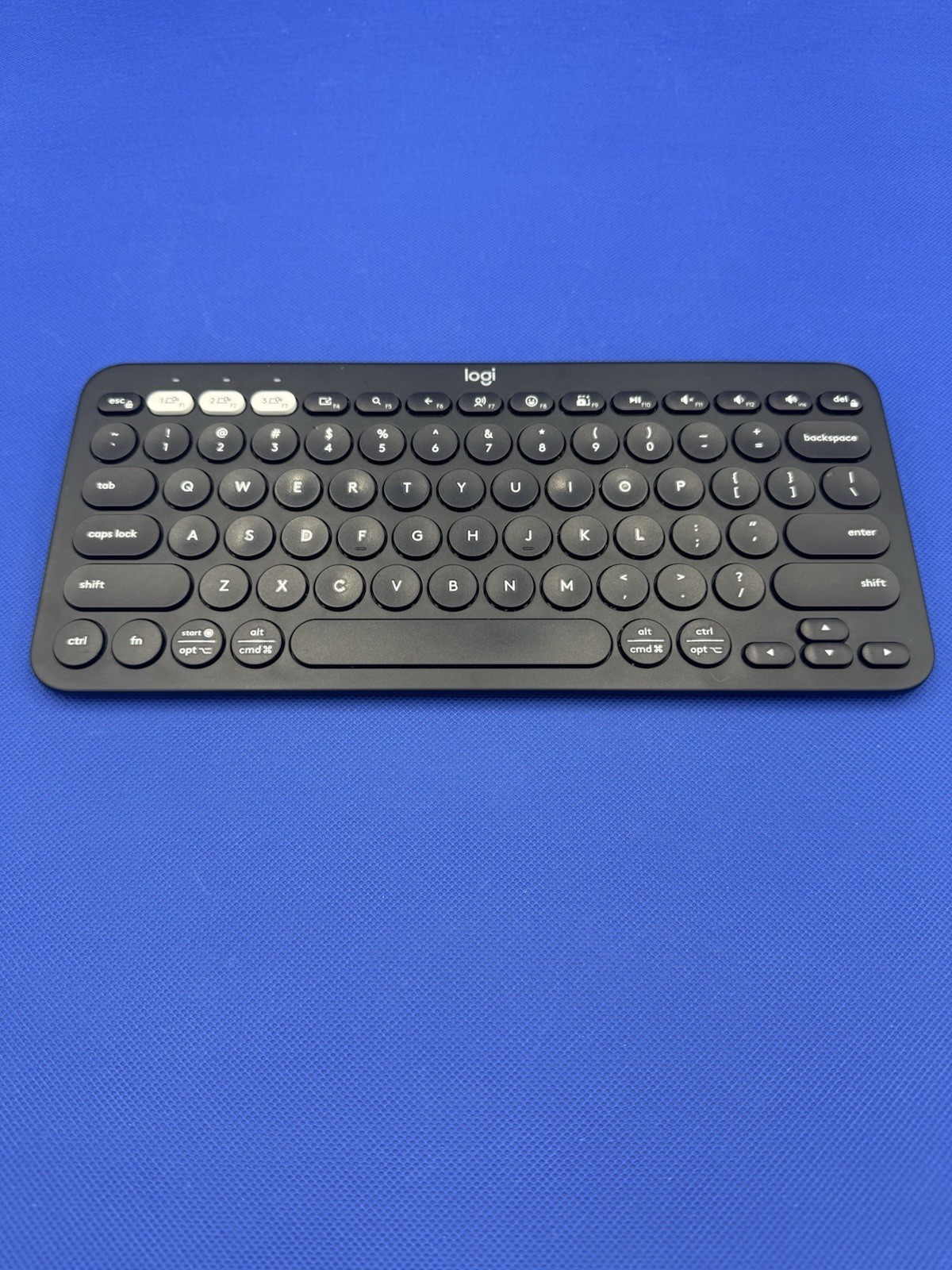 Logitech Pebble Keys 2 K380s TKL Wireless Bluetooth Keyboard PC Mac - Graphite