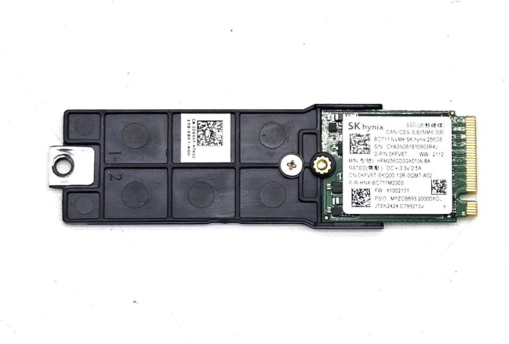SK Hynix BC711 256GB M.2 2230 NVMe PCIe SSD Dell 0KFV6T HFM256GD3GX013N Tested