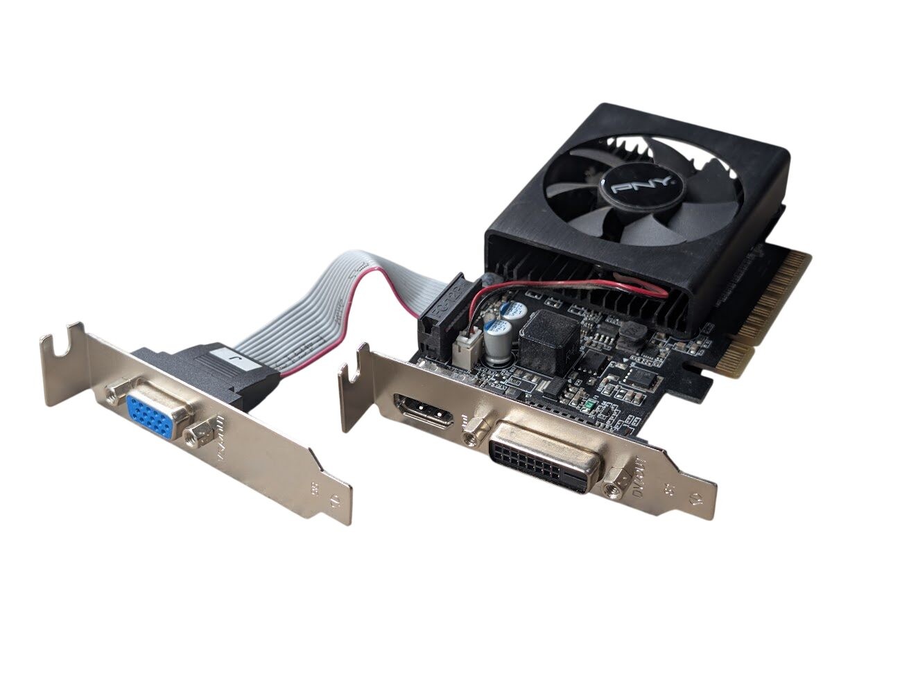 GeForce PNY GT 710 2GB DDR3 PCIE Half Height GMGT71WE2F2CA1KTP4AKA