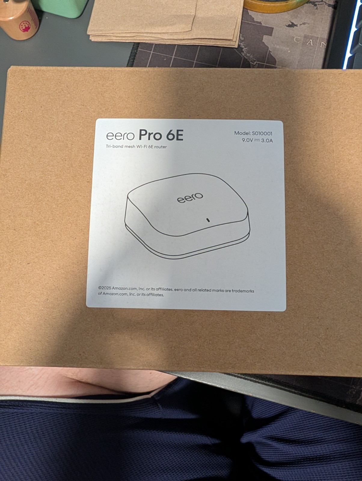 eero Pro 6E Tri-Band AXE5400 Wi-Fi 6E Mesh Router - White