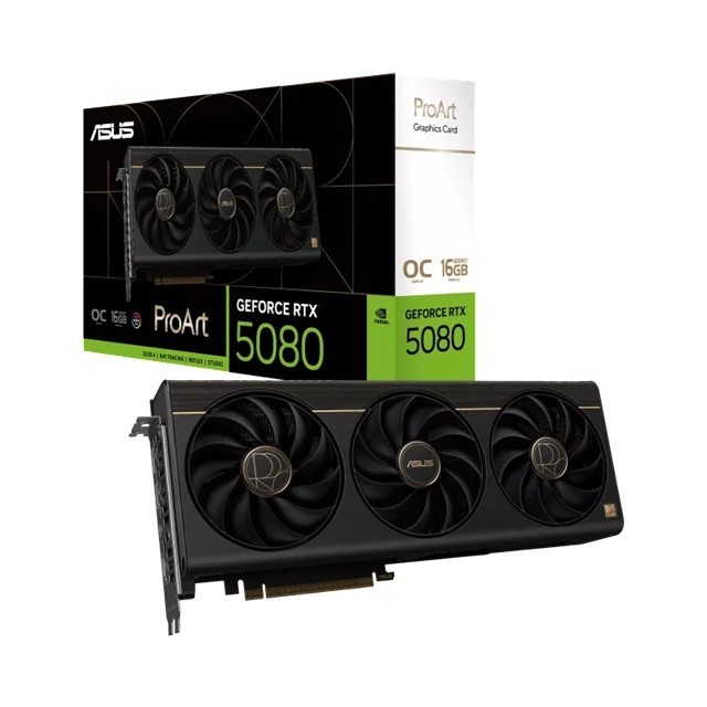 ASUS nVidia GeForce PROART-RTX5080 16GB GDDR7 OC Edition