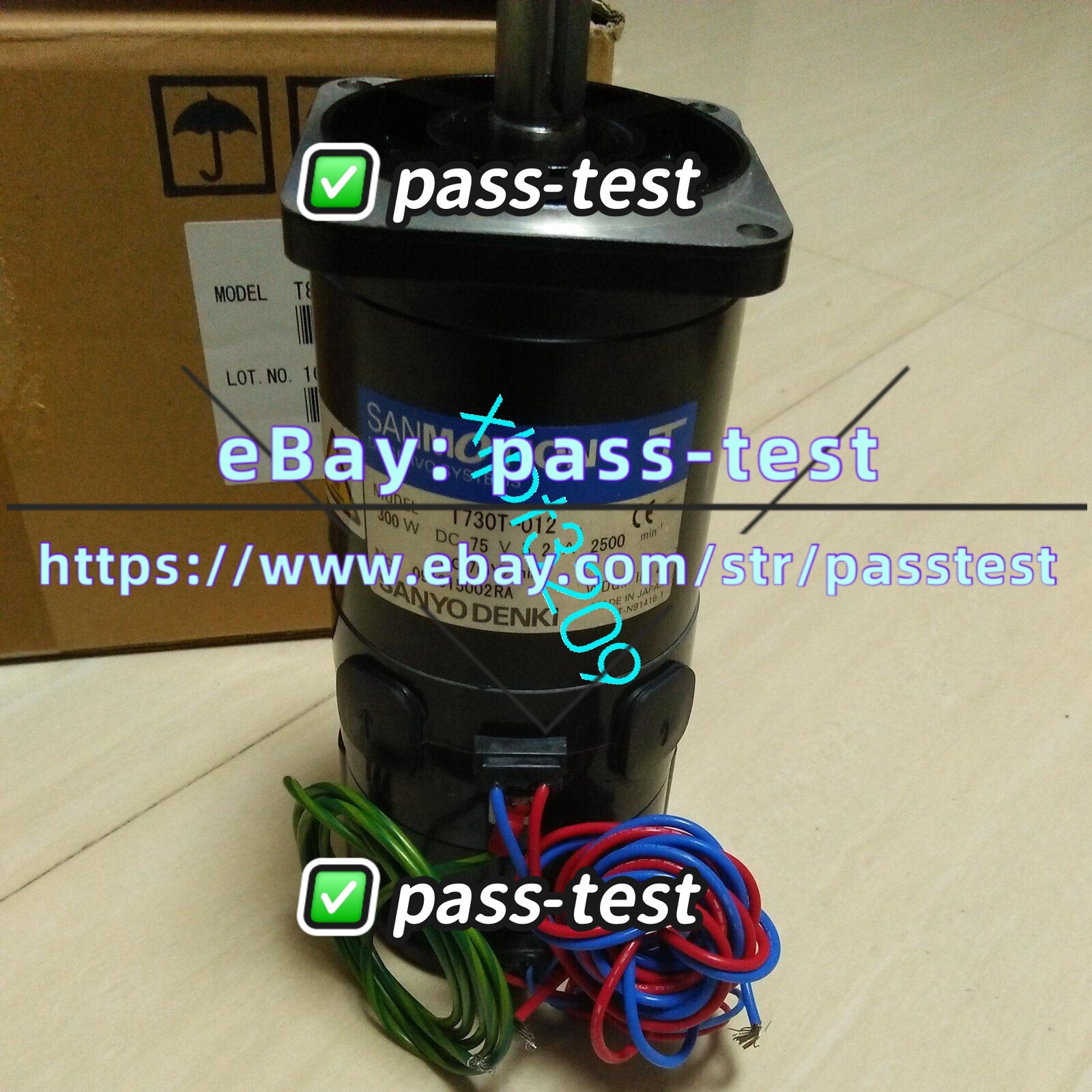 T730T-012 New For SANYO SERVO MOTOR FedEx or DHL