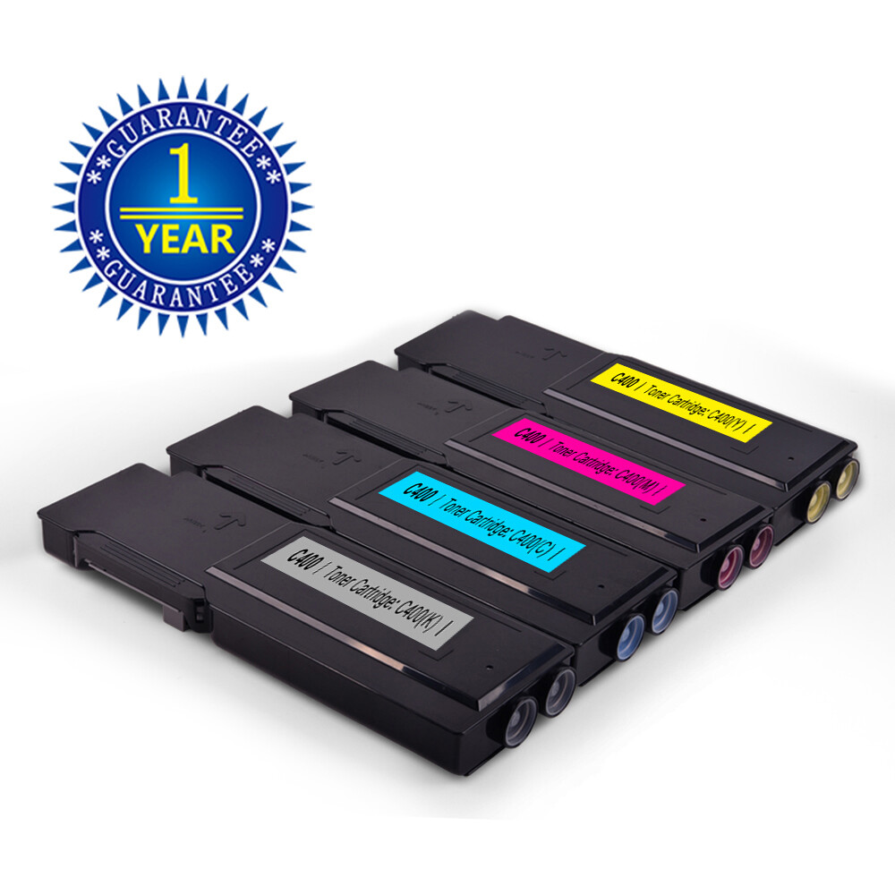 4PK C400 Compatible Xerox Black Cyan Magenta & Yellow Toner VersaLink C405 C400D