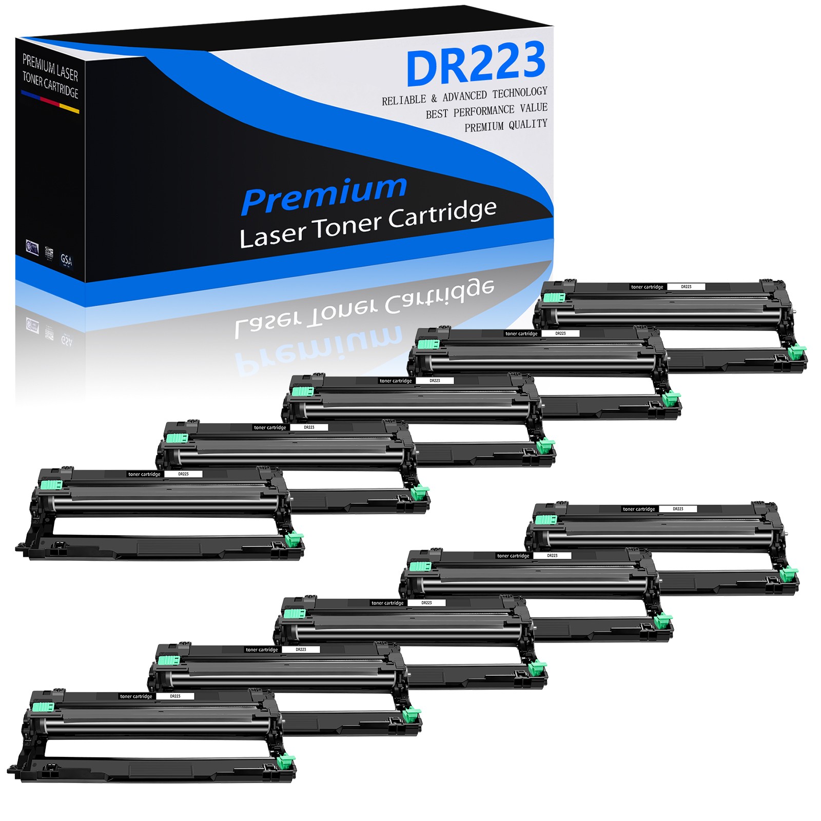 10PK DR223CL Compatible Drum Unit for Brother DR223CL DR-223CL DR223 HL-L3270CDW