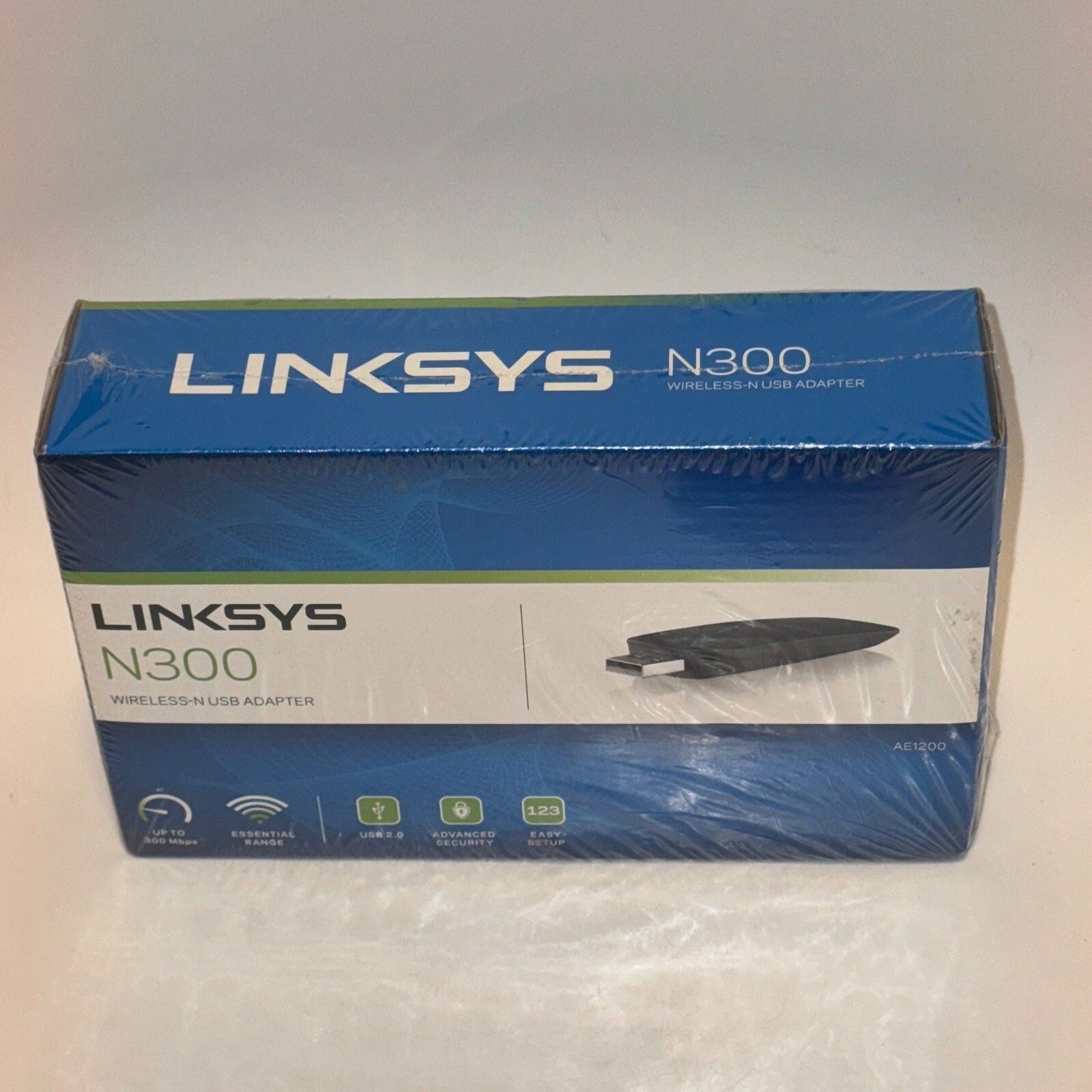 Linksys Wireless-N USB Adapter N300 AE1200-NP 300Mb 2.4Ghz 
