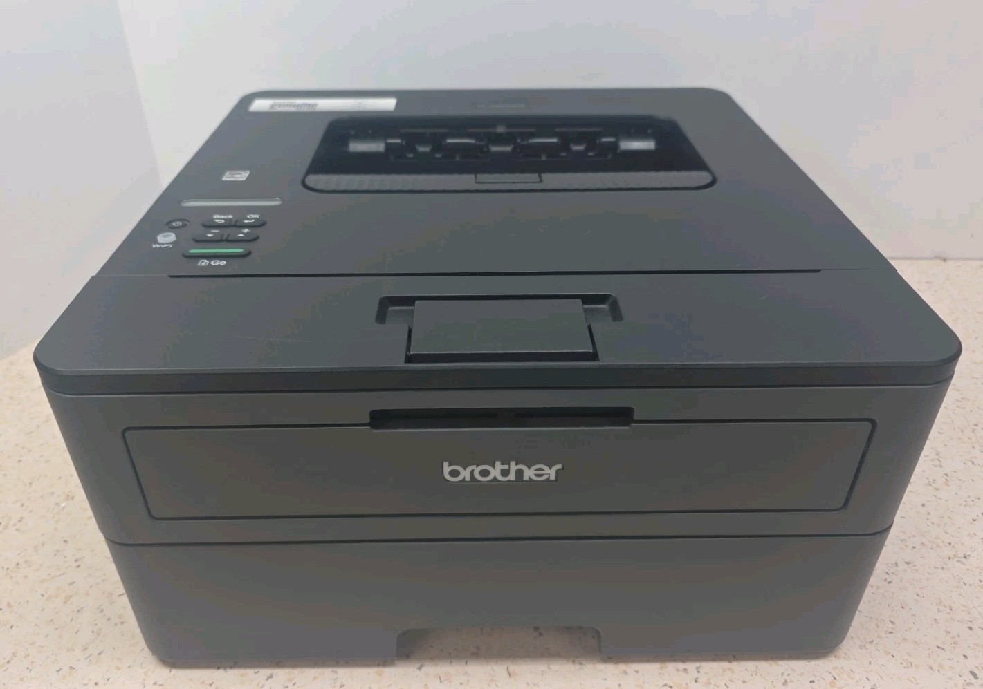 Brother HL-L2370DW Wireless Monochrome Laser Printer Tested /W Toner/Drum