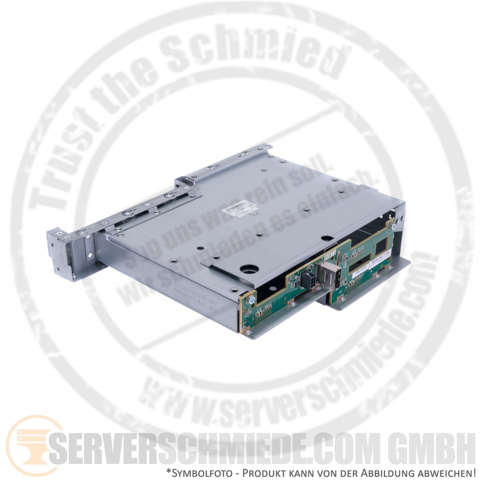 HP DL380 Gen9 Rear Bay 3x LFF 3.5" Drive Cage inc Backplane 747604-001
