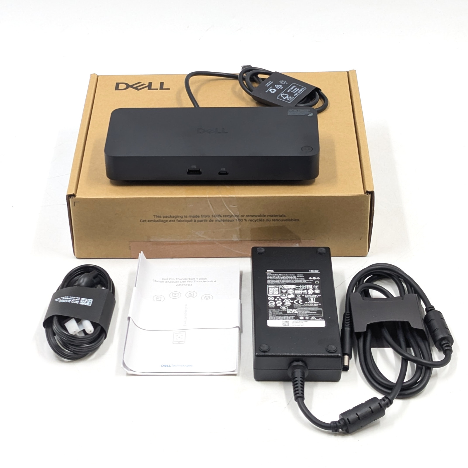 Dell WD25TB4 Pro Thunderbolt 4 Dock USB-C Laptop Docking Station | Black