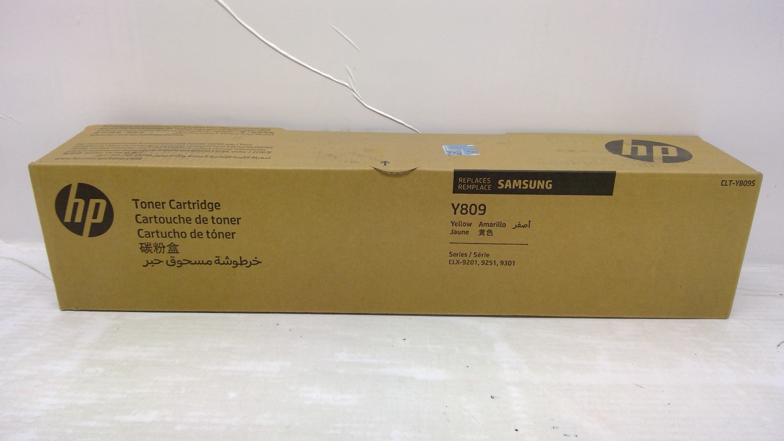 Genuine Samsung Y809 Yellow Toner Cartridge CLT-Y809S CLTY809S