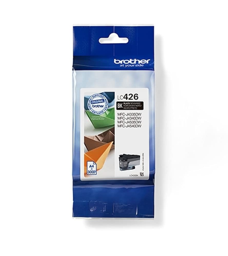 Brother LC-426BK Inkjet Cartridge, Black, Single Pack, Standard Yield, includes