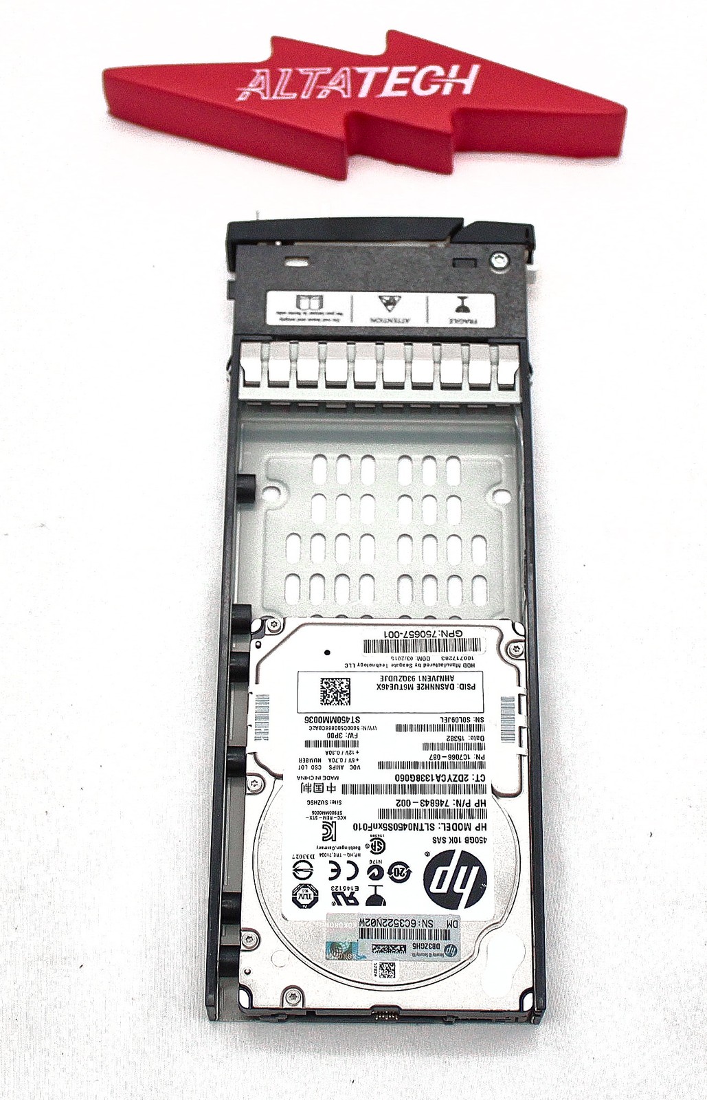HP 750781-001 3PAR 450GB 10K 6G FIPS SAS 2.5" HDD HPE Hard Disk Drive