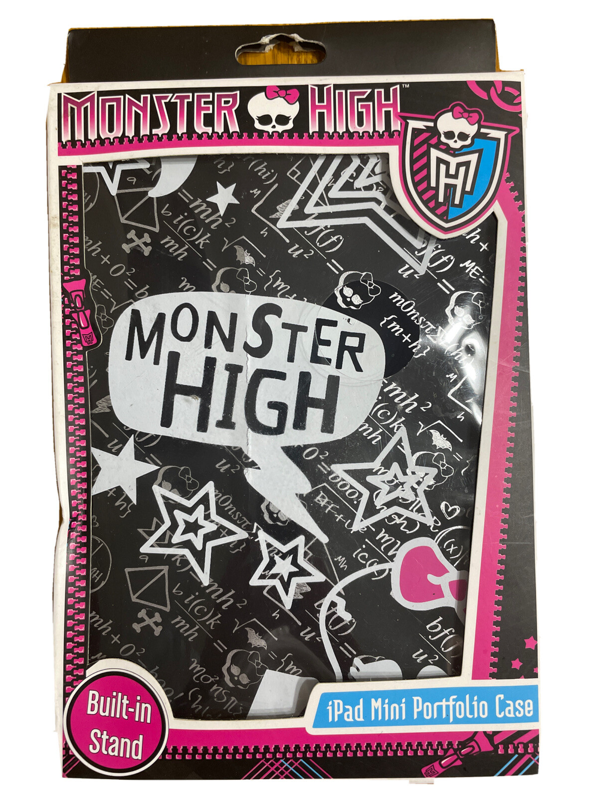 Monster High iPad Mini Portfolio Case Built-in Stand