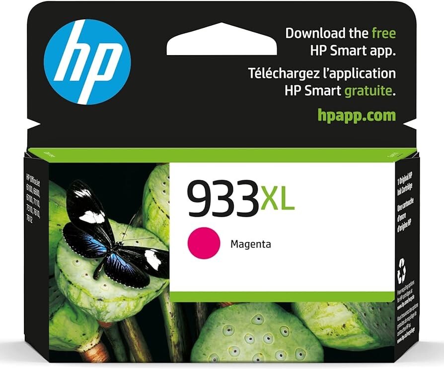 HP 933XL MAGENTA Ink Cartridge CN056AL NEW  EXP 09/2024