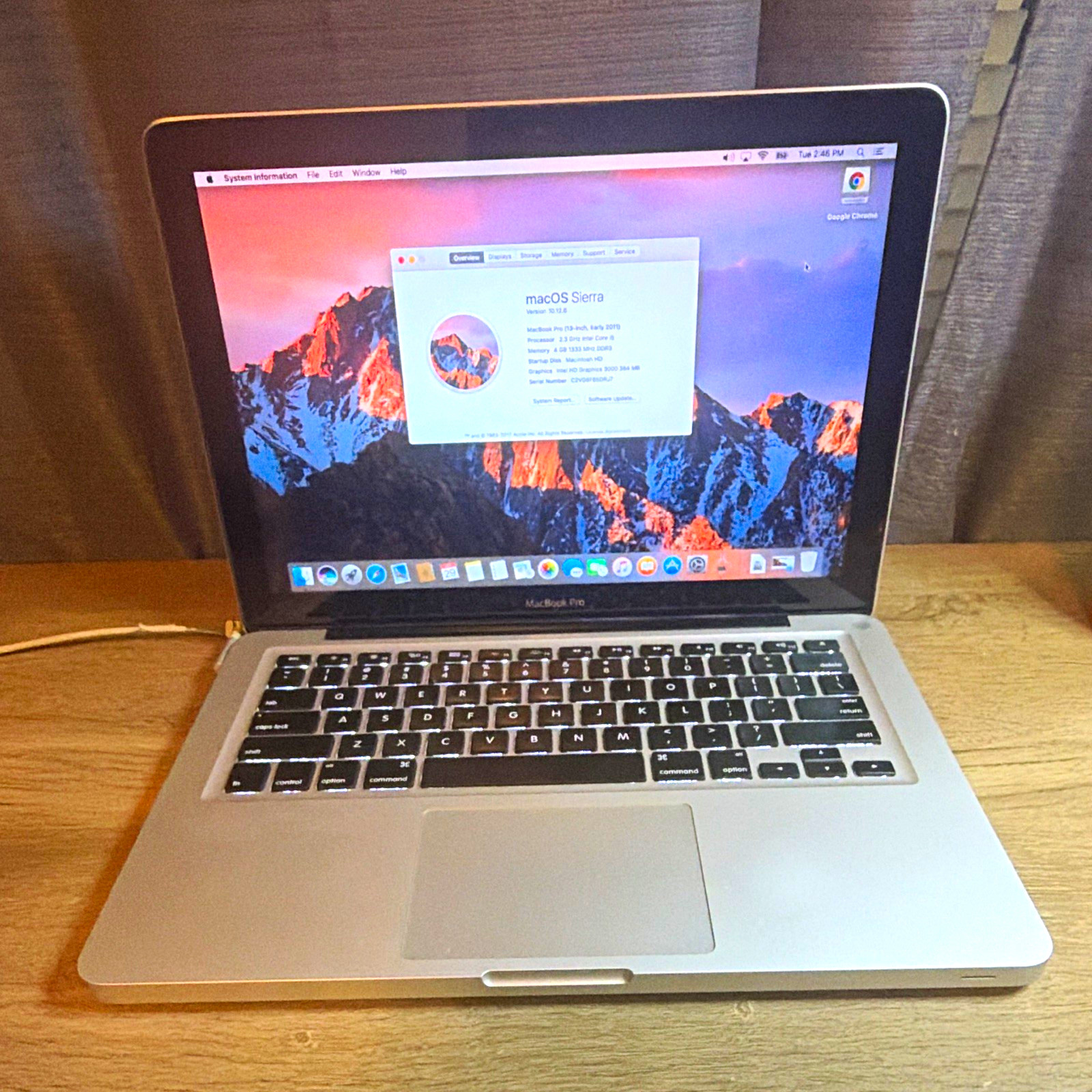 Apple MacBook Pro 13” Mid 2012 A1278 i5 2.5GHz 4GB RAM 500GB HDD Tested
