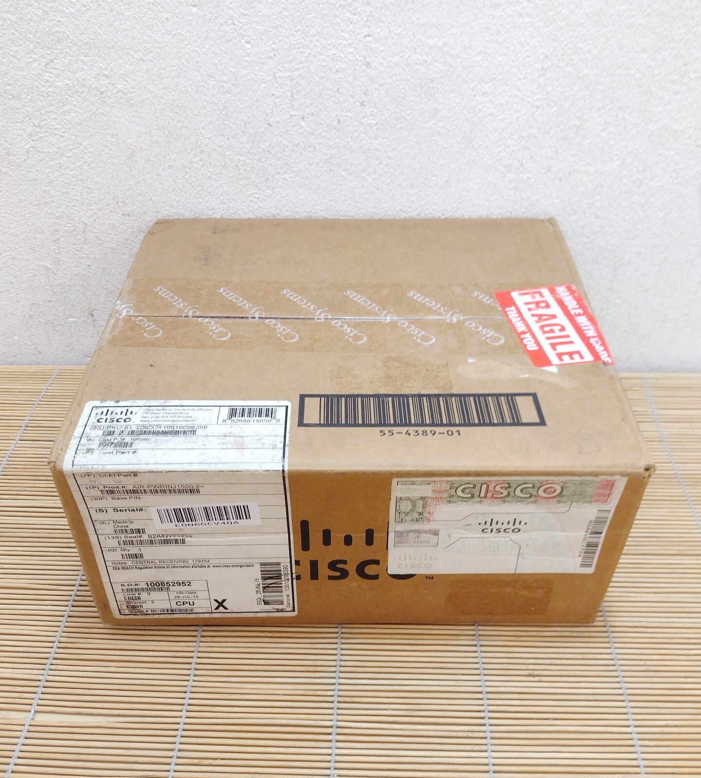 New Cisco Air-PWRINJ1500-2 1520/1550 Series Access Points Injector New Sealed