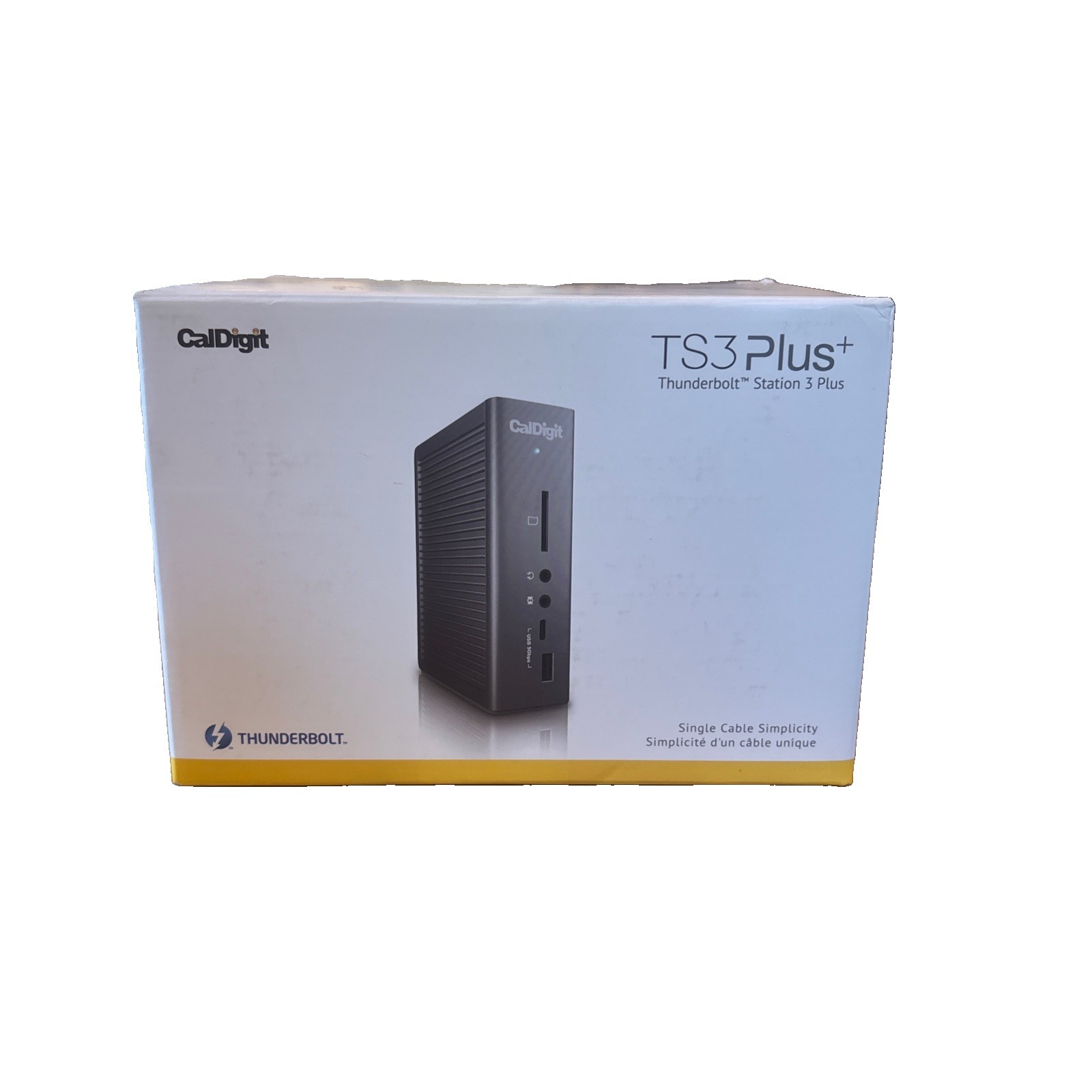 CalDigit TS3 Plus Thunderbolt 3 Docking Station DisplayPort USB-C Gray Open Box