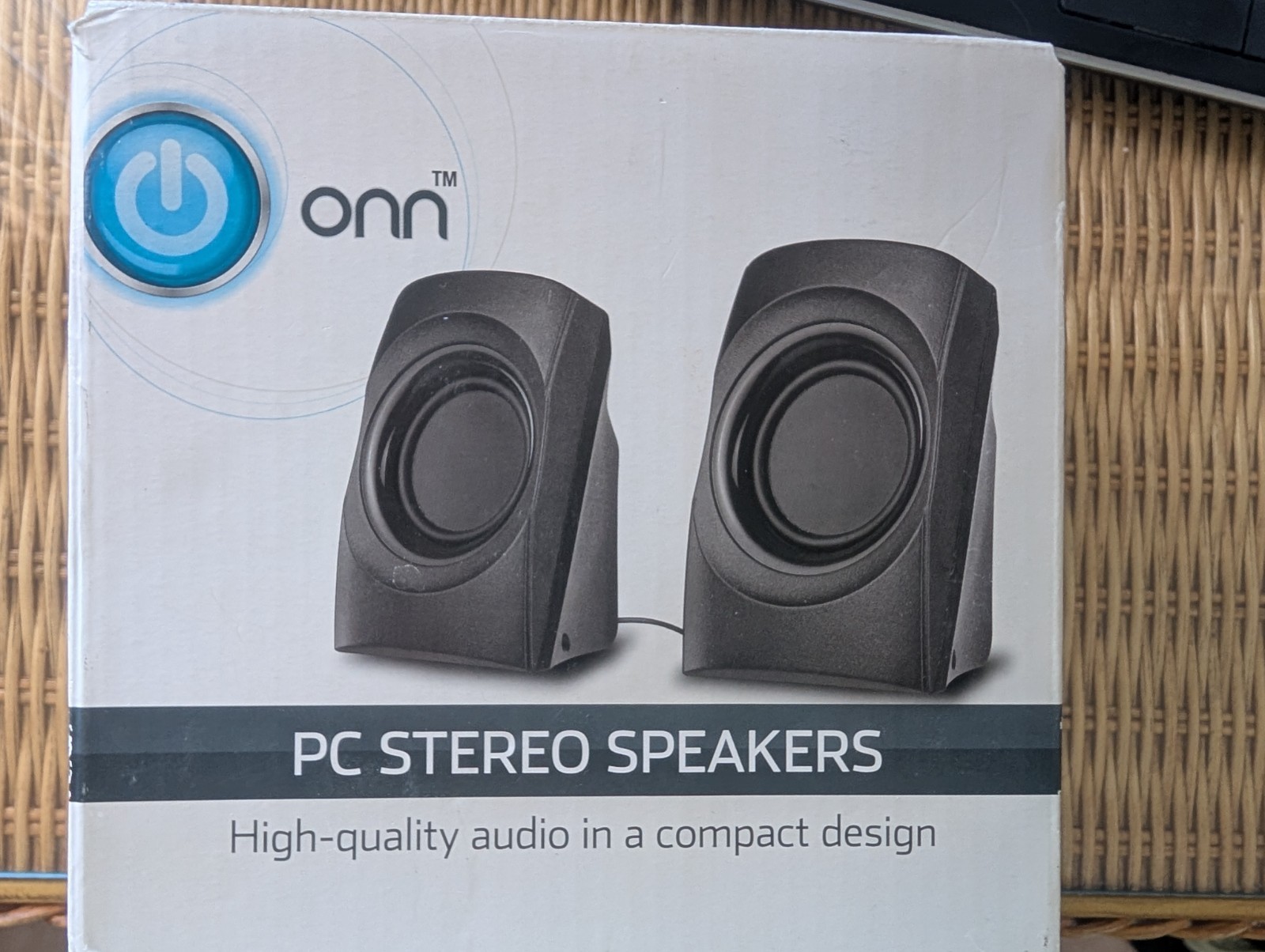 NIB Pair of ONN PC Stereo Speakers #ONA18HO009