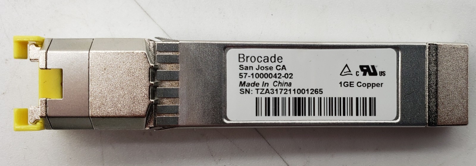 LOT OF (23) Brocade 57-1000042-02 1GE Copper