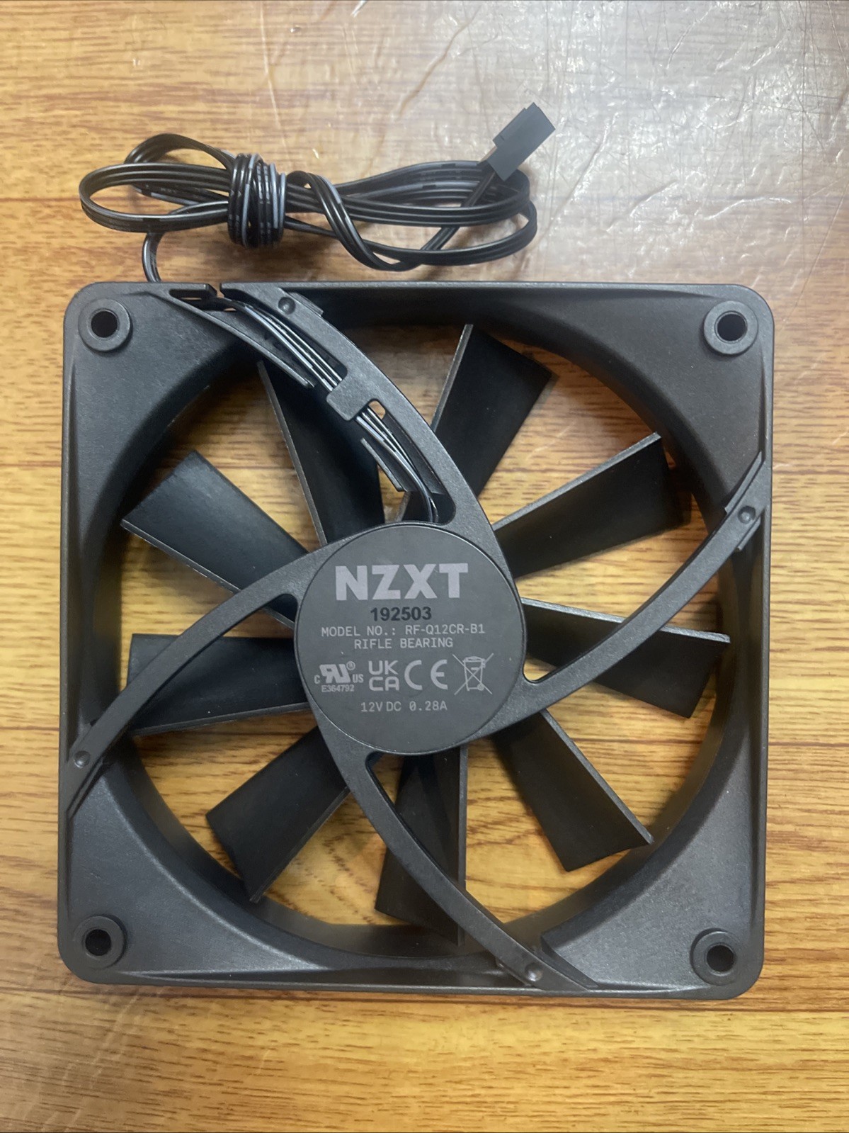 NZXT F120 Case Fan 3 Pins New No Original Box. 4 Available.