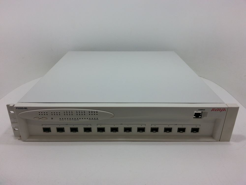 Avaya-Lucent 700177405 P332G-ML , 4705-203 CNM8MH0DRA CAJUN P332G-ML 12PT GBIC 