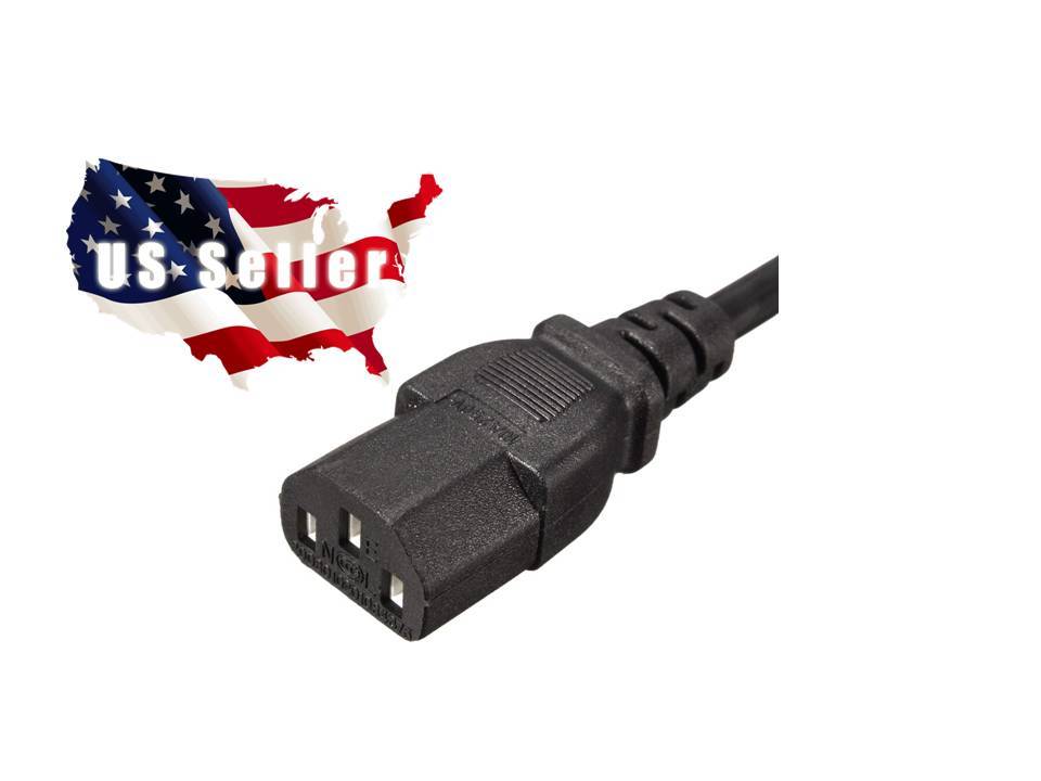 NEW Insignia Plasma LCD LED TV Monitor Printer AC Replace Power 6ft Cord Cable 