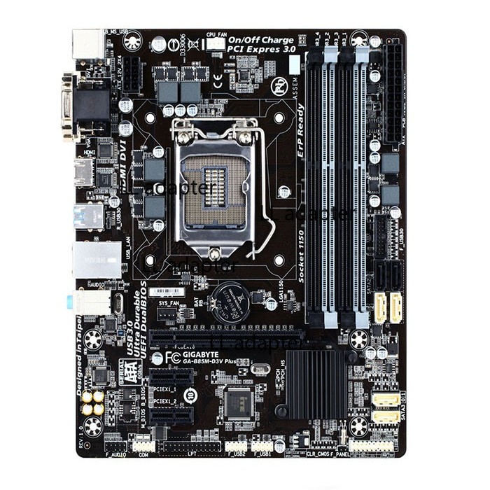 GIGABYTE GA-B85M-D3V PLUS LGA 1150 Intel B85 Motherboard DDR3 With I/O