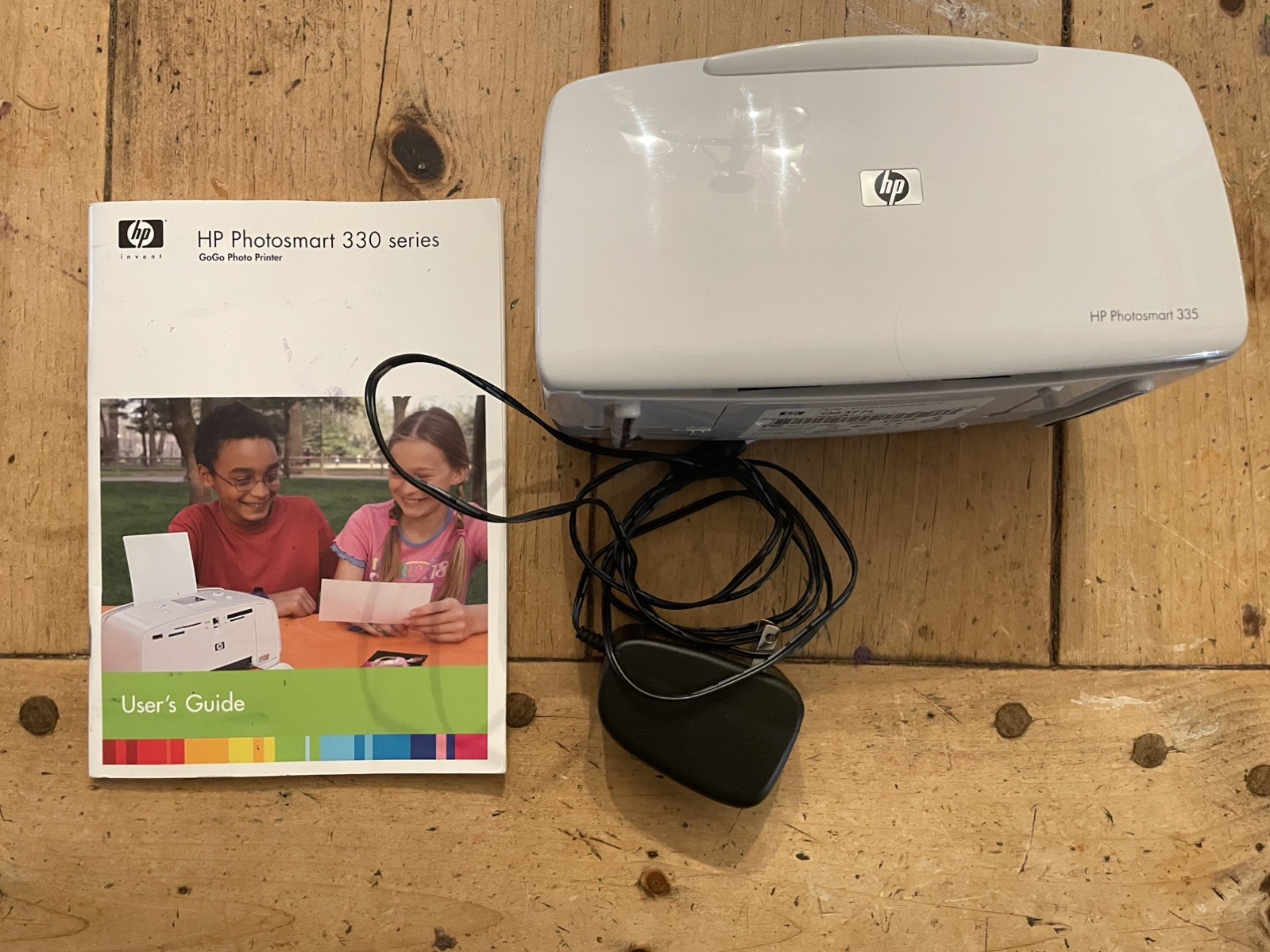 Photosmart 335 GoGo Photo Printer HP Invent Photo Printer (Needs Ink)
