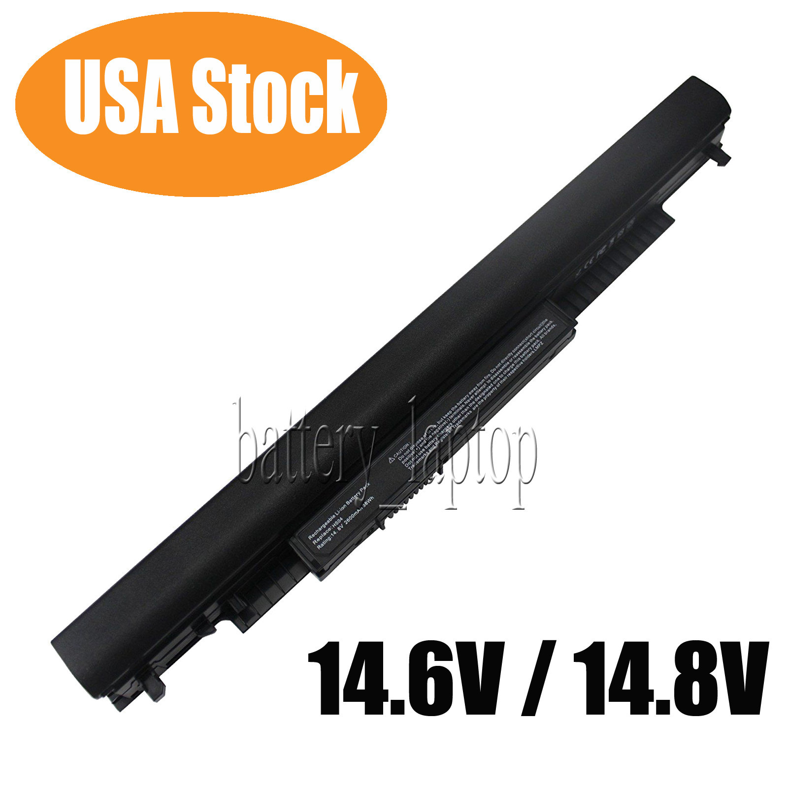 14.8V Battery Compatible with HP PAVILION 15-AC153CA 15-AC156NR 15-AC157CL